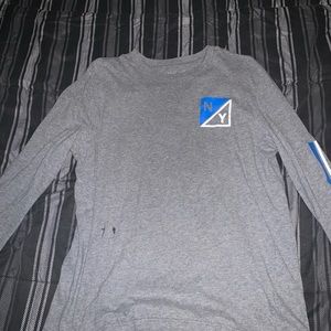 Grey Aeropostale NY Mens Long Sleeve